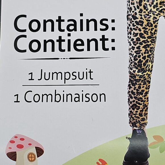 Animal Wild Leopard Kids Dress Up Costume , One Size, NWT - Picture 11 of 14
